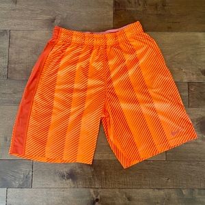 Orange Nike Dri-fit Shorts